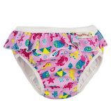 ImseVimse Ruffle Snap Reusable Swim Diaper for Baby and Toddler Girls