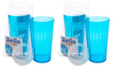Reflo Smart Cup, a Smart Alternative to"Sippy Cups" (Blue/Violet)