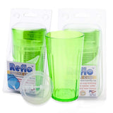 Reflo Smart Cup, a Smart Alternative to"Sippy Cups" (Blue/Violet)