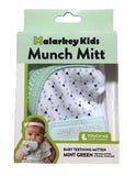Munch Mitt Pastels Specialty Collection- Original Silicone Teether Mitten- Like Teething Toys or Teething Ring Provides Self-Soothing Fun- Ideal Baby Shower Gift with Handy Travel Bag