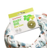 ImseVimse - Baby Bandana Teething and Drool Bibs - Absorbent Organic Cotton with Safe Nickel Free Snaps for Newborn and Toddlers - Pack of 3 Stylish Unisex Bibs for Boys and Girls