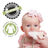 MITTEEZ Organic Premium Teething Mitten and Keepsake for Babies 3-8 Months