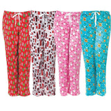 Hello Mello Holiday Lounge Pants w/ Matching Giftable Tote - Womens Sizes