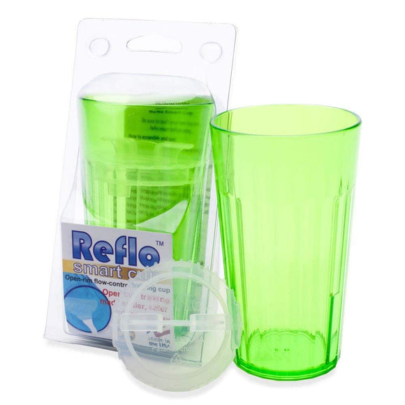Reflo Smart Cup With Open Rim Flow Control, Training Cup for Kids 6 Month and Up