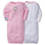 Gerber Baby Girl 2 Pack Gown
