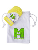 Munch Mitt MINI Teething Mitten - Preemie/Petite Size (Yellow)