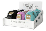 Hello Mello Luxurious Soft Sleep Mask with Matching Tote Bag- Pink "Lights Out"