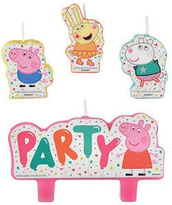 Peppa Pig Birthday Candle Set | Multicolor | Party Favor |