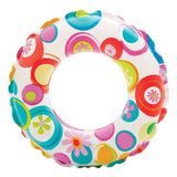 Intex Inflatable 20-Inch Lively Ocean Friends Print Kids Tube Swim Ring (6 Pack)