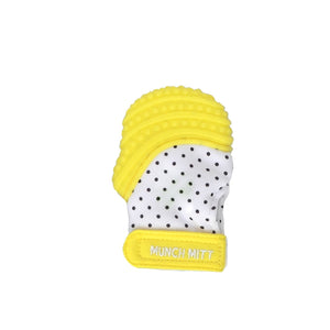 Munch Mitt MINI Teething Mitten - Preemie/Petite Size (Yellow)