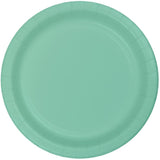 Creative Converting 318894 24 Count Paper Lunch Plate, 7", Fresh Mint