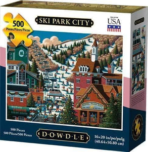 Dowdle Jigsaw Puzzle - Ski Park City - 500 Piece