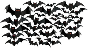 Amscan Halloween Cemetery Bat Cutouts Mega Value Pack