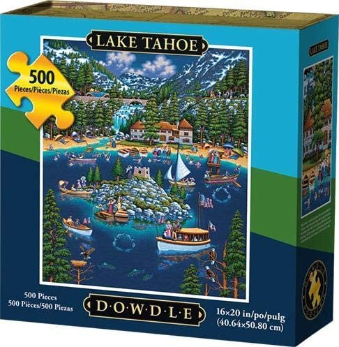 Dowdle Jigsaw Puzzle - Lake Tahoe - 500 Piece