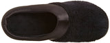 ISOTONER Women's Microterry PillowStep Satin Cuff Clog Slippers