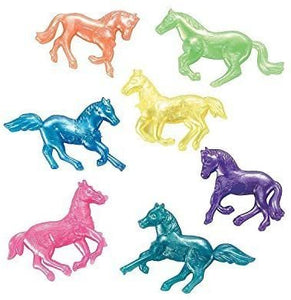 48 Pearlized Squishy Horses - Novelty Toys & Putty & Squishy Toys by Oriental Trading Company
