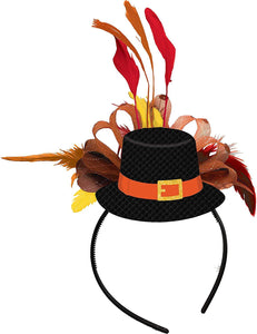 amscan Thanksgiving Pilgrim Fashion Headband | Party Accessory