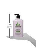 Hempz Herbal Body Moisturizer, Light Purple, Vanilla Plum, 17 Fluid Ounce