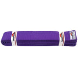 Tiger Claw 100% Cotton Martial Arts Uniform Ranking Belt – 10 Solid Colors (Black, Yellow, Purple, Red, Blue, Green, Orange, Brown, White & Yellow) in All Sizes