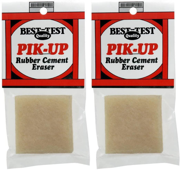 2-PACK - Pik-Up Rubber Cement Eraser