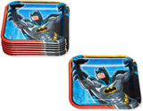 American Greetings Batman Party Supplies Disposable Paper Dessert Plates, 8-Count