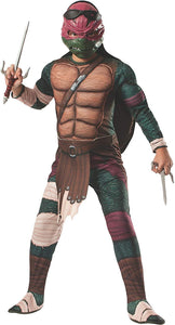 Rubies Teenage Mutant Ninja Turtles Deluxe Muscle-Chest Raphael Costume, Large