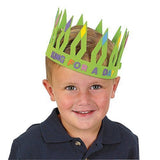 12 Princess Foam Tiara Craft Kits + 12 Prince King Foam Crown Craft Kits - Great fun for kids birthday party.
