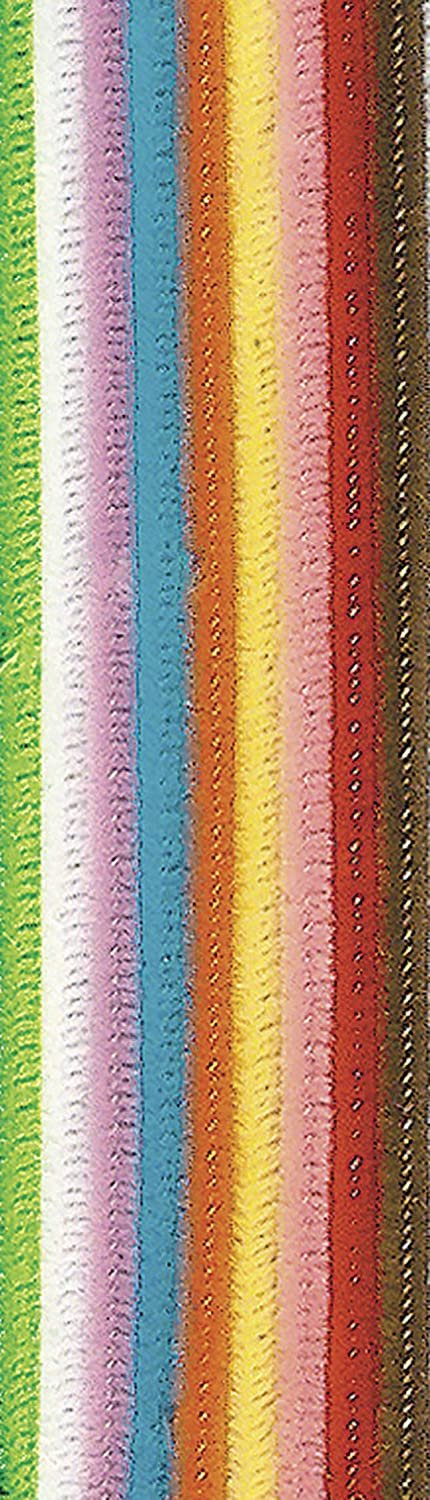 Creativity Street Chenille Stems/Pipe Cleaners 12 Inch x 4mm 100-Piece