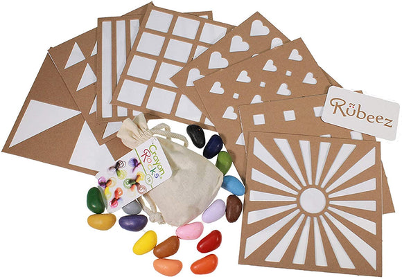 Crayon Rocks, Art Coloring Set, Arts & Crafts for Kids Ages 3 and Up - –  Just Shopping Around