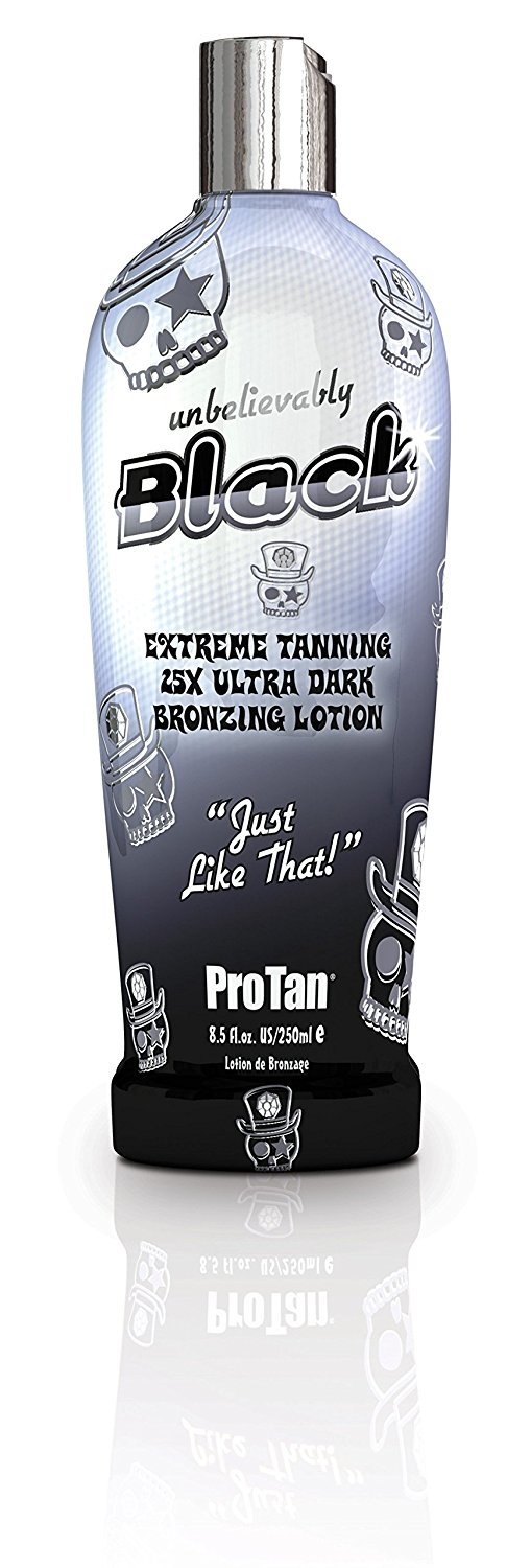 Pro Tan Unbelievably Black Extreme Tanning 25X Ultra Dark Bronzing Lotion 250ml