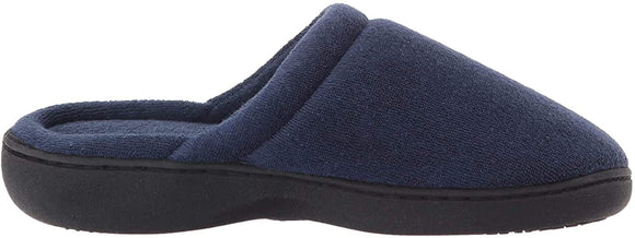 isotoner Women's TerryÂ Slip on Clog Slipper with Memory Foam for Indoor/Outdoor Comfort