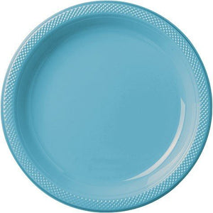 Bulk Round Plastic Plates | 50ct