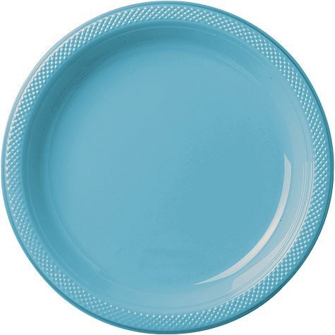 Bulk Round Plastic Plates | 50ct